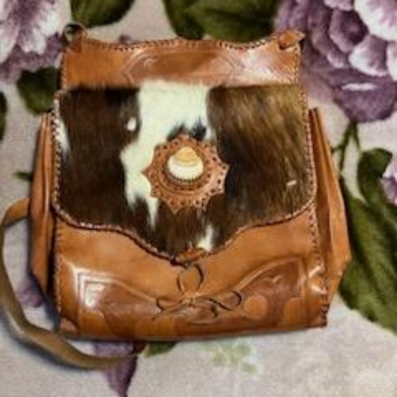 Leather Crossbody bag - Picture 1 of 3